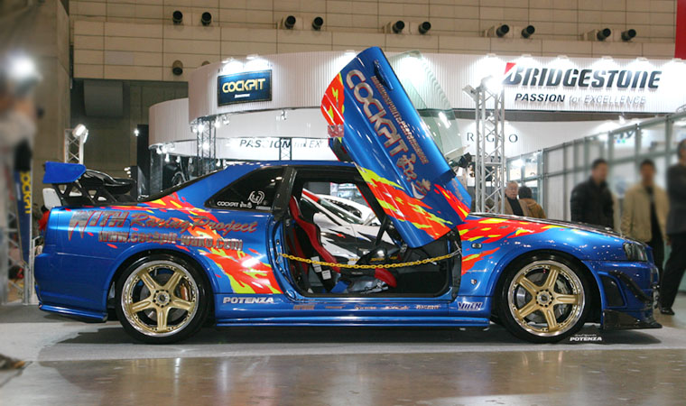 デモカー R34 GT-R スカイライン